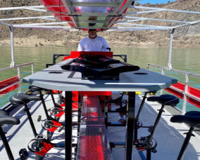 Luck Booty Cycleboats - Seating